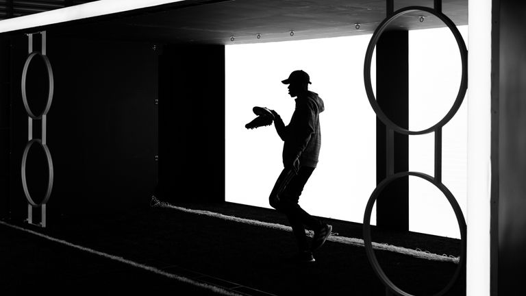 Pogba's promotional shoot for the adidas Red Limit pack in London