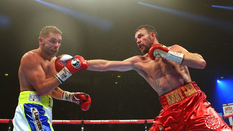 Andy Lee lost his WBO crown to Billy Joe Saunders 12 months ago