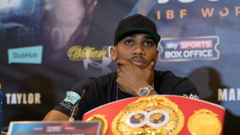 Negotiations for Anthony Joshua to face Joseph Parker have stalled this week