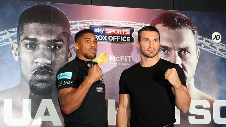 Anthony Joshua and Wladimir Klitschko will meet in an eagerly-awaited showdown at a sold-out Wembley in the spring