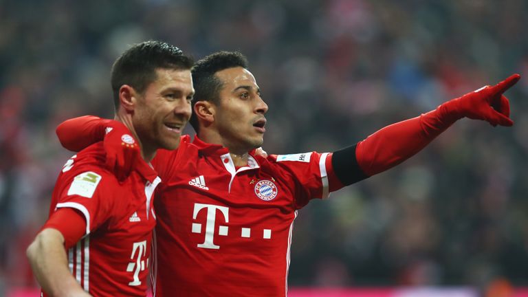Xabi Alonso is still a key part of Bayern Munich's midfield