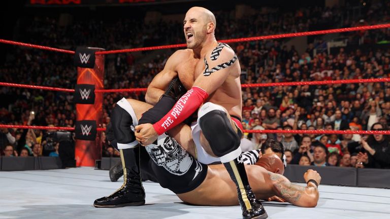 Cesaro impressed on Monday Night Raw