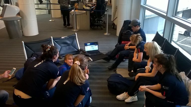 The mood in the GB team camp can be strange sometimes, admits Elise