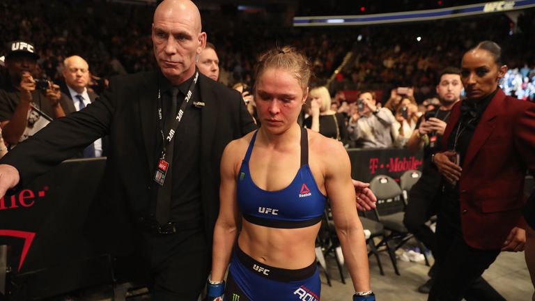 Could Friday's defeat be the end for Ronda Rousey?