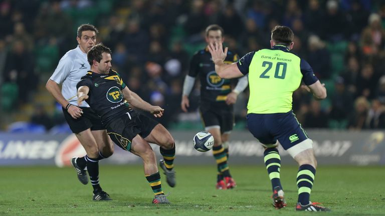 Nic Groom and his Northampton side had an evening to forget at the Aviva Stadium