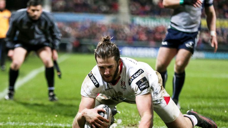  Stuart McCloskey scores for Ulster