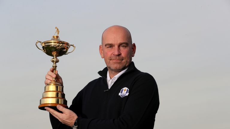 Thomas Bjorn has the task of winning the Ryder Cup back for Europe in 2018