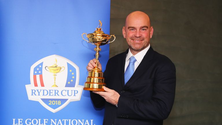 Thomas Bjorn will lead the European Ryder Cup team in 2018