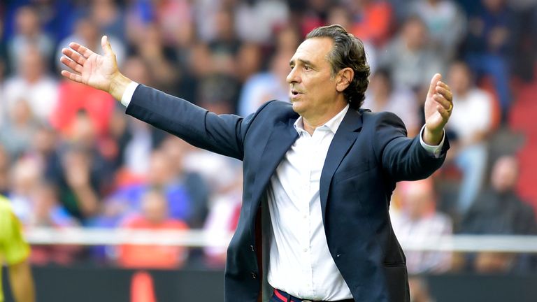 Cesare Prandelli left Valencia at the end of last year after taking charge of just 10 games