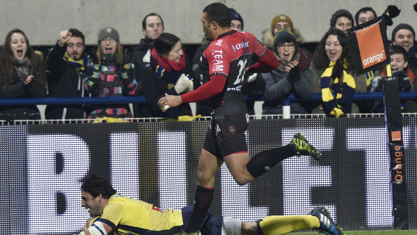 Match Report Clermont 30 6 Toulon 08 Jan 2017