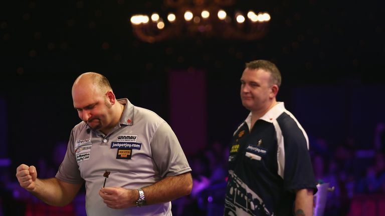 Waites beat the BDO no 2 Mark McGeeney a couple of years ago