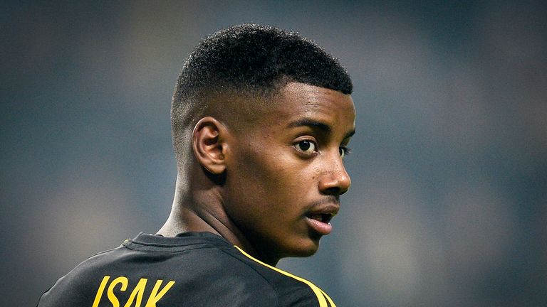 Alexander Isak has joined Borussia Dortmund