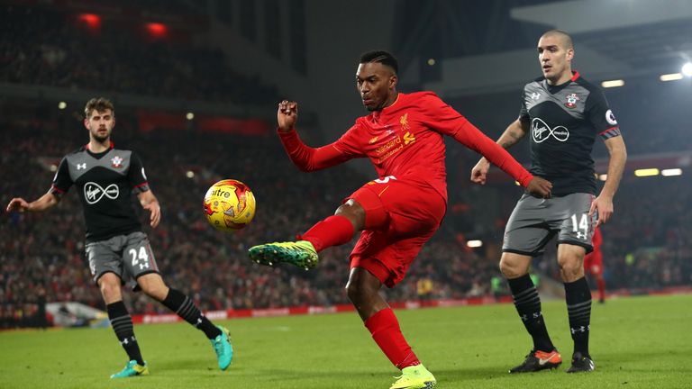 Daniel Sturridge may not fit Liverpool's system but has had success with England