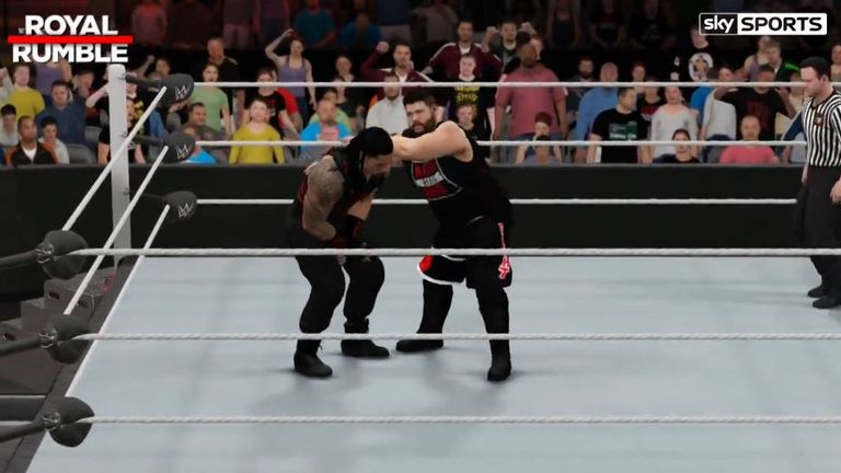 Kevin Owens and Roman Reigns will square off at the Royal Rumble