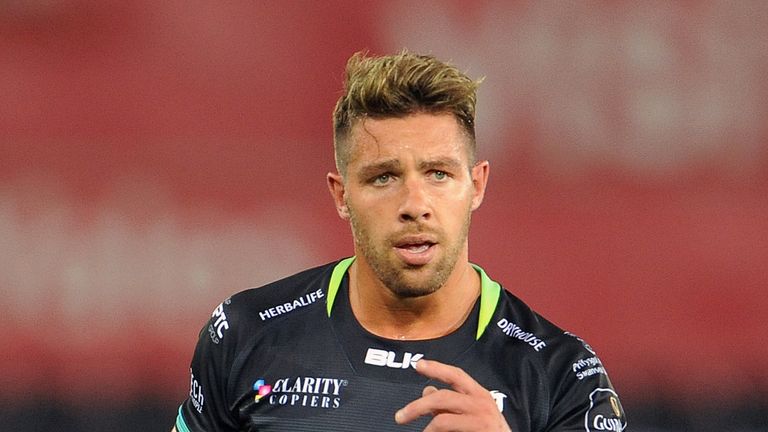 Rhys Webb played in the first half of Ospreys' win