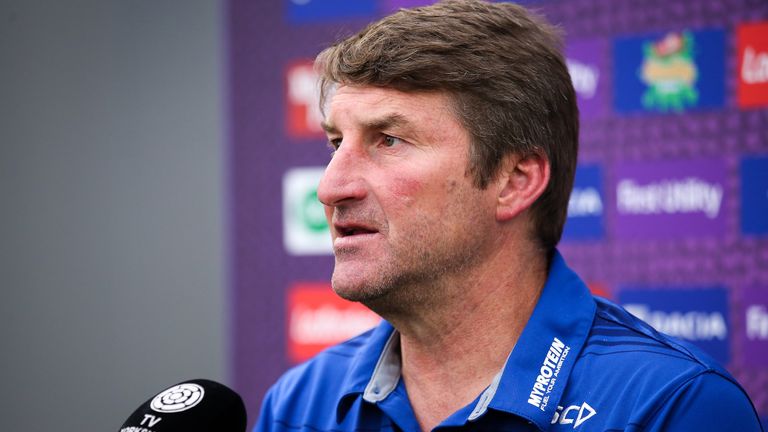 Warrington head coach Tony Smith admits it's a 'tough watch' right now for fans