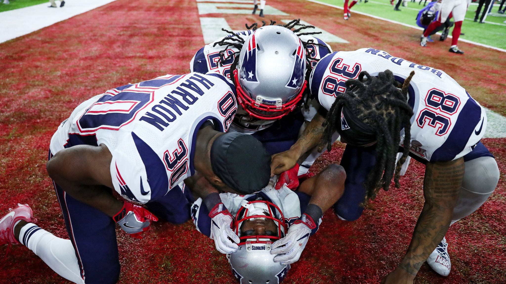 James White on his winning touchdown in Super Bowl LI: 'Nobody