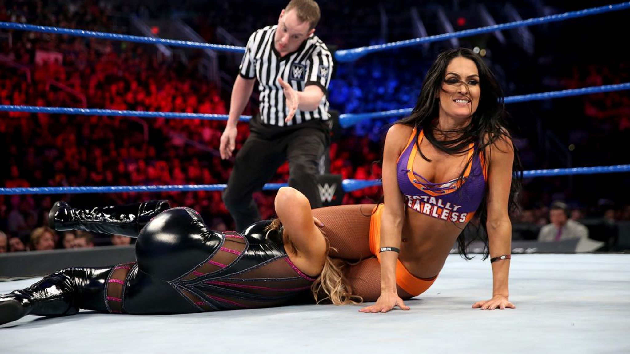WWE - Nikki Bella is getting into FEARLESS shape heading
