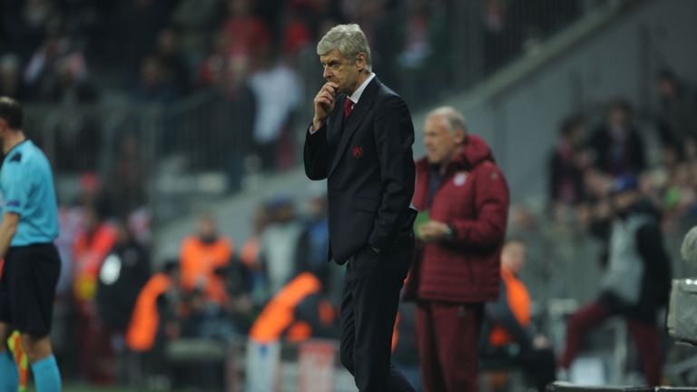 Wenger's position at Arsenal has come under more scrutiny following the 5-1 defeat by Bayern Munich