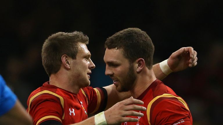 Biggar (left) and North both started agaisnt Italy last week