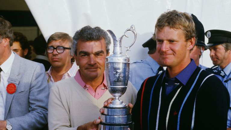 Sandy Lyle (right) is also a Royal St George's Open winner