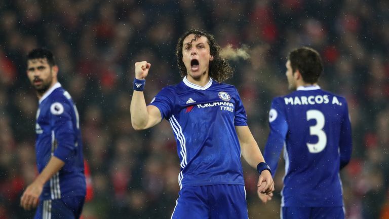 David Luiz has established himself at the heart of Chelsea's back three
