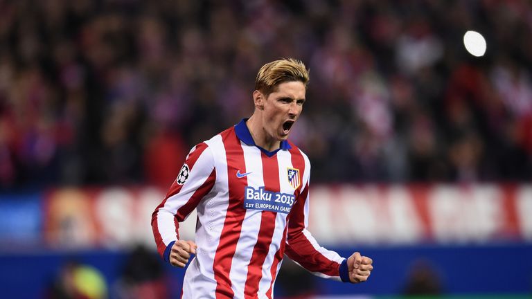 Fernando Torres scored twice for Atletico at the weekend