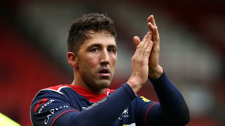 Henson applauds the home support following his superb display