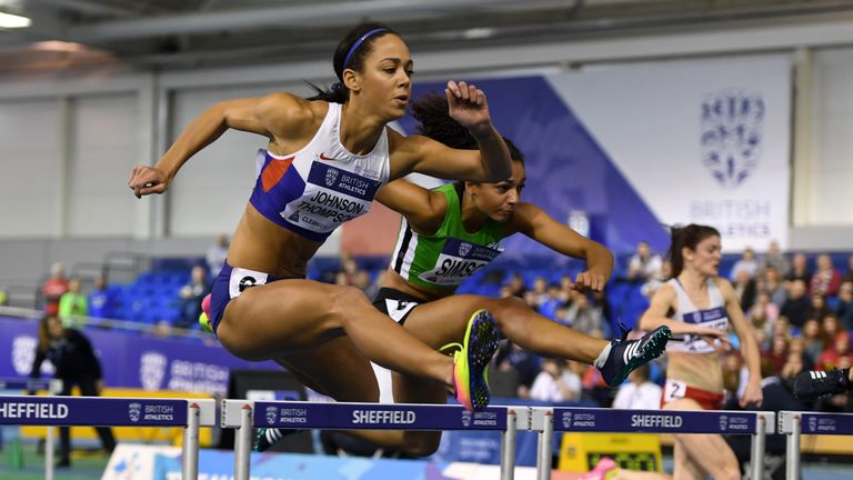 Katarina Johnson-Thompson sidelined by hamstring injury | Athletics