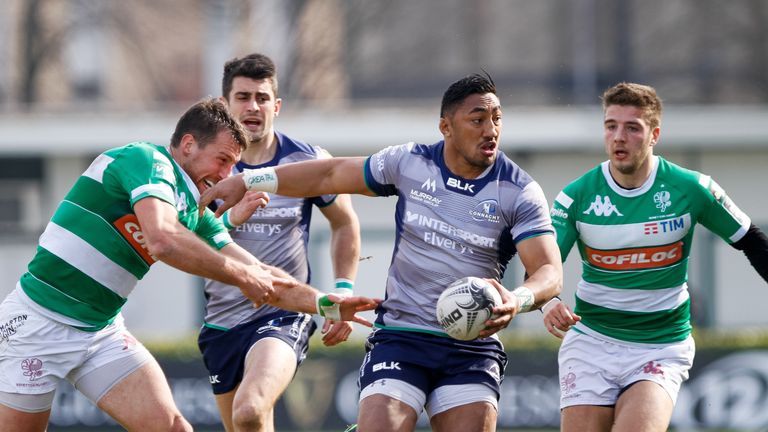 Bundee Aki made his return from injury in Italy