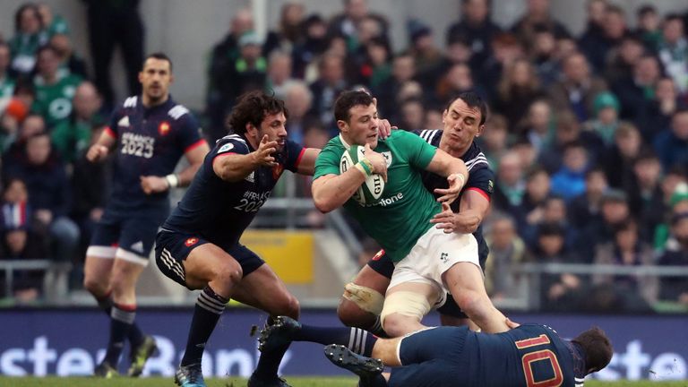 Robbie Henshaw got through a mountain of work