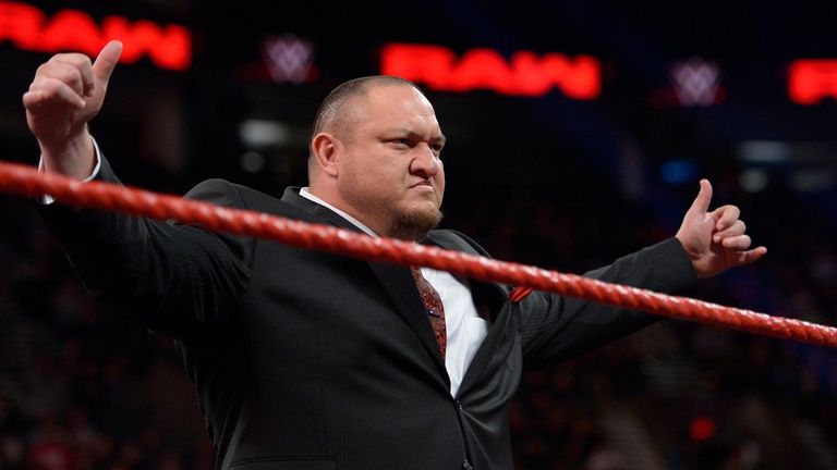 Samoa Joe is now an official member of the Raw roster