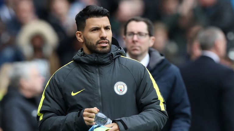 Sergio Aguero is being linked with a move away from Manchester City