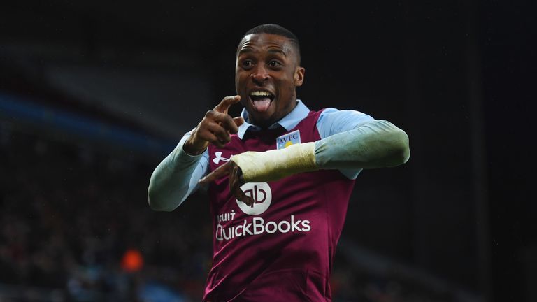 Jonathan Kodjia has scored 41 per cent of Villa's goals this season