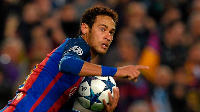 Neymar has been heavily linked with a move away from the Camp Nou in recent weeks