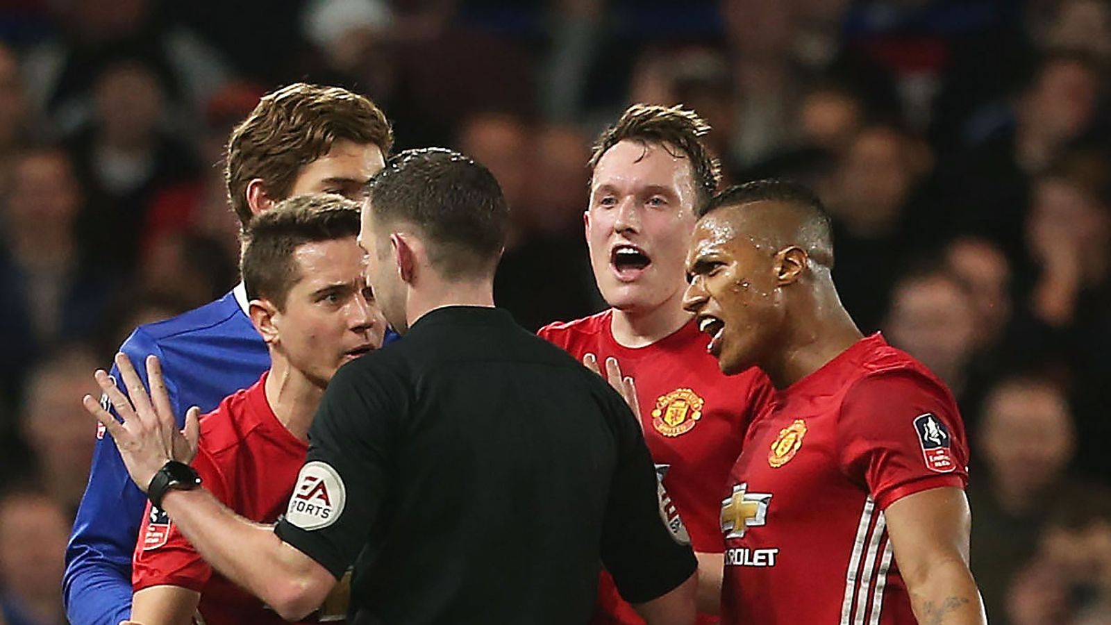 Manchester United fined £20k by FA for 'failing to control players' in ...