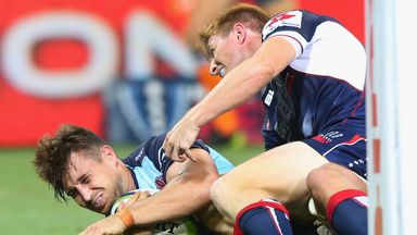 Australia fly-half Bernard Foley says his symptoms are still 'lingering'