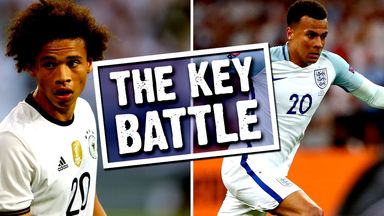 Leroy Sane and Dele Alli go head to head when Germany take on England