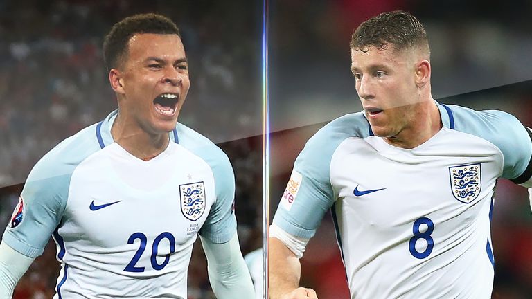 England team-mates Dele Alli and Ross Barkley clash in the Premier League on Sunday