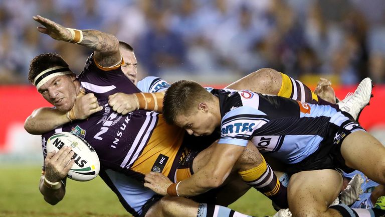 Brisbane Broncos beat the Cronulla Sharks