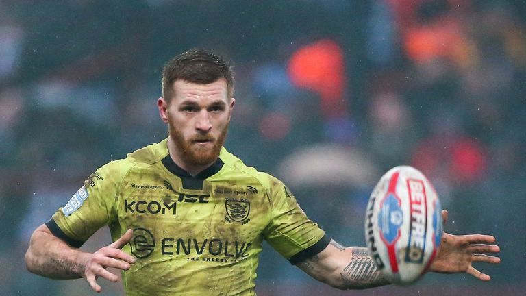 Marc Sneyd in action for Hull FC