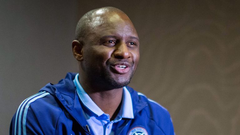 Vieira currently manages New York City FC, after coaching at Manchester City