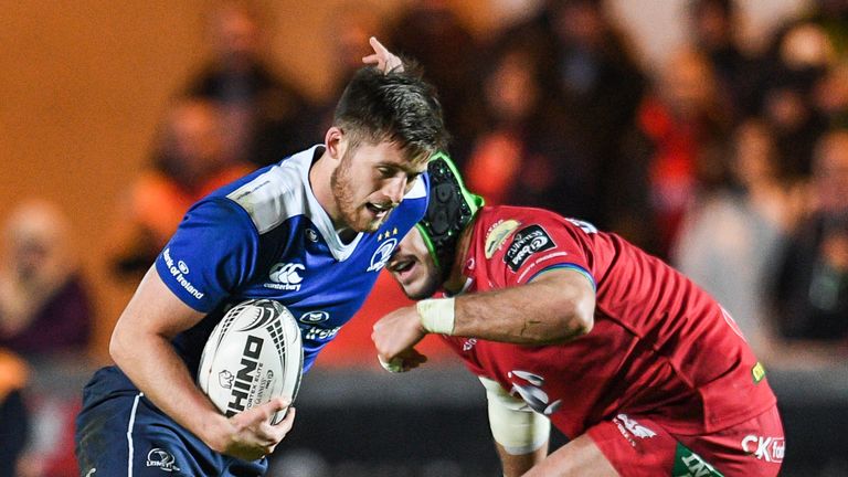 Ross Byrne starts at fly-half for Leinster in Dublin
