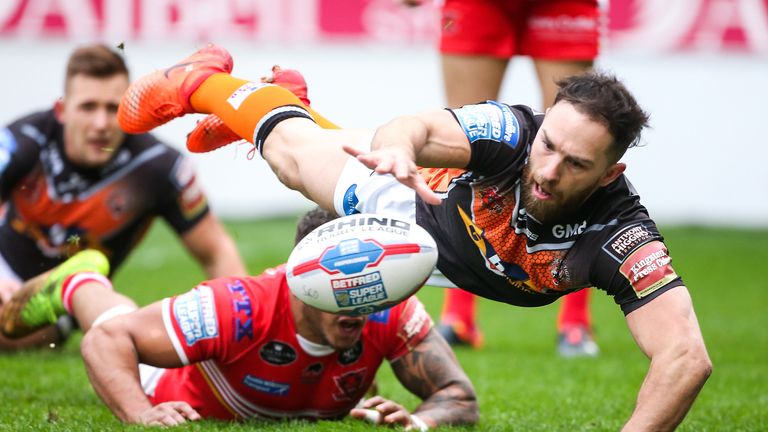 Luke Gale opened the scoring at the AJ Bell Stadium