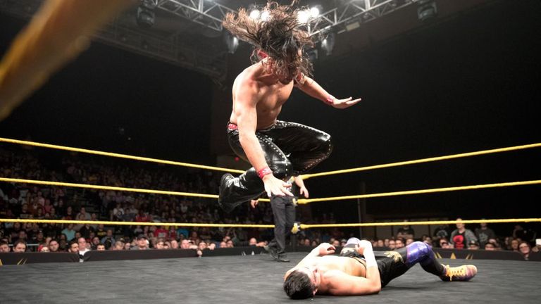 Shinsuke Nakamura defeated TJ Perkins on NXT