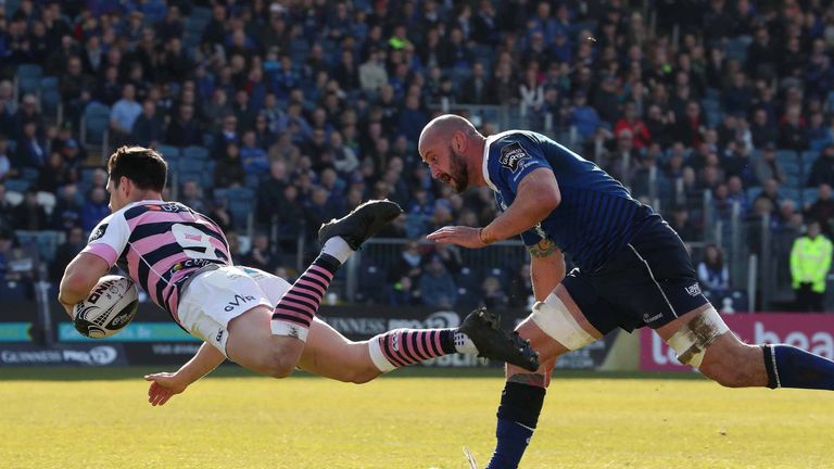 Tomos Williams scored two tries for the Blues