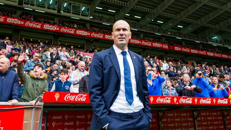 Zinedine Zidane has more clout than previous managers at Real Madrid when it comes to decisions