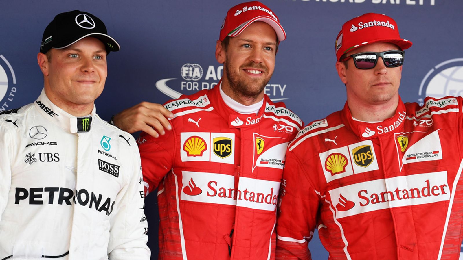 Russian GP Qualifying: Sebastian Vettel on top as Ferrari ...