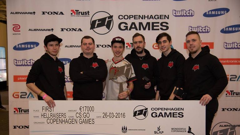 Ukranian side Hellraisers took the 2016 Copenhagen Games Crown (credit Copenhagen Games)