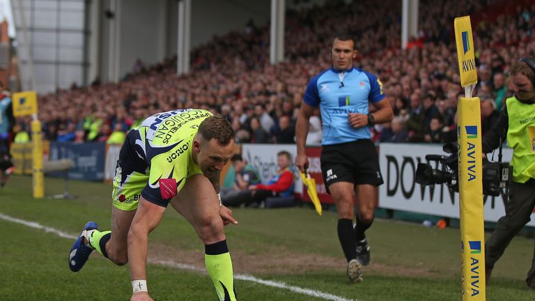 Bryon McGuigan secured the bonus point for the Sharks